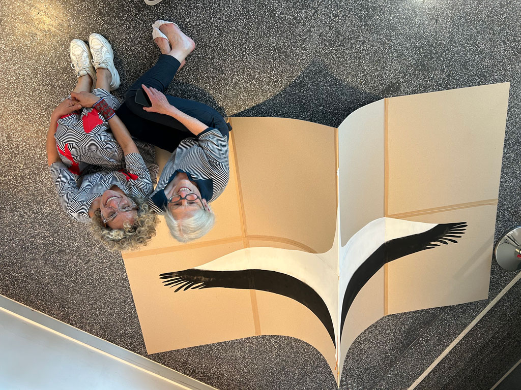 Buch, Nest, Kiste, Storch ist weg!